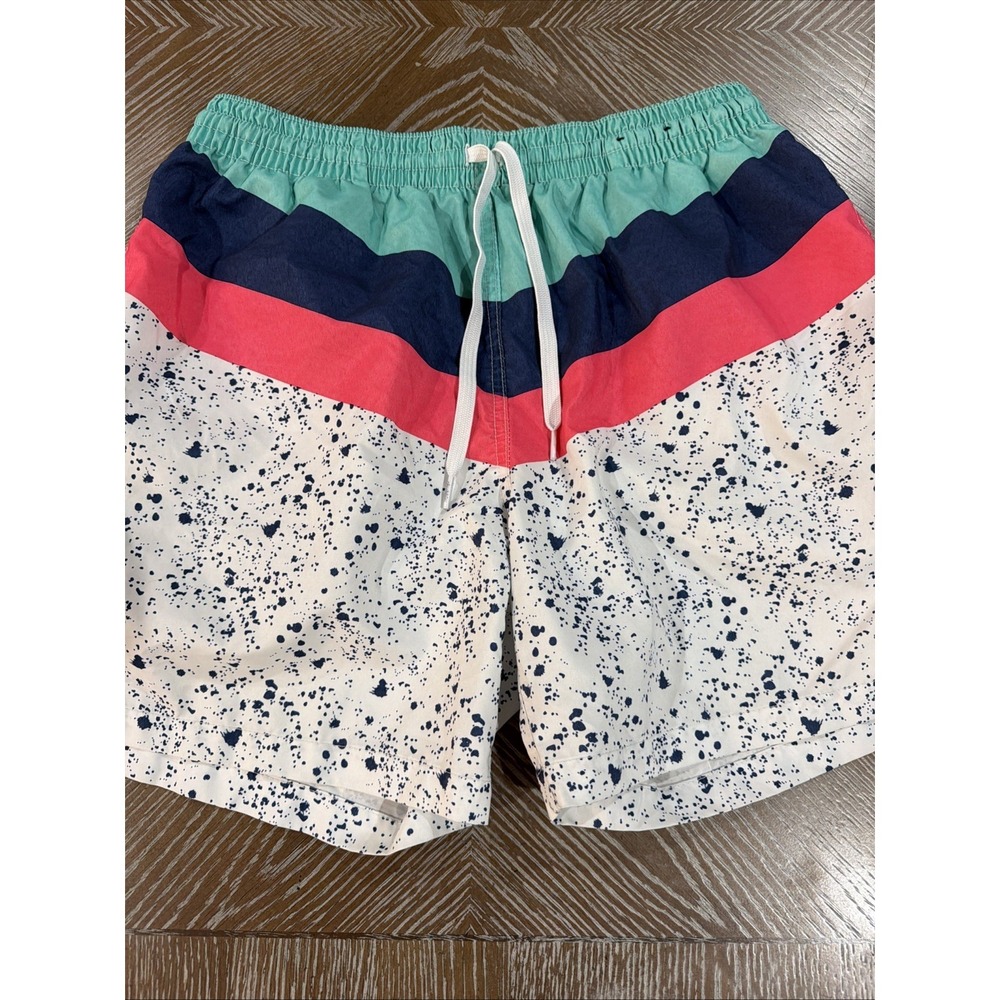 Chubbies Mens Size Large Aquatic Libations Swim Trunks in 5.5" Inseam